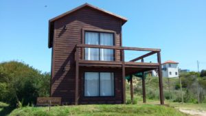 cabaña Santa Marilena en Punta del Diablo